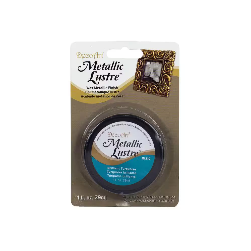 Metallic Lustre 1 Oz. Brilliant Turquoise