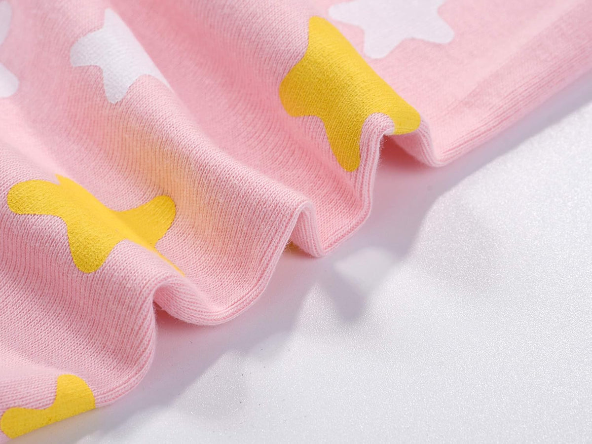 Little Girls Cotton Short Pajamas Summer Kids Clothes Toddler Toddler Pjs Sets