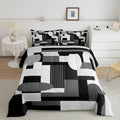 Geometric Comforter Set Full Size Boys Girls Teens